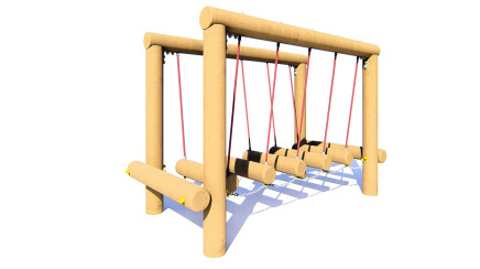 Suspension bridge "Eco"