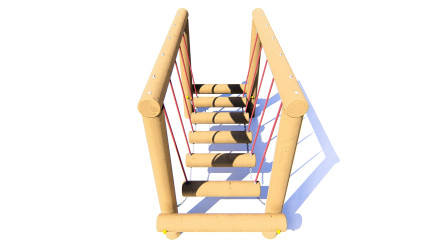 Suspension bridge "Eco"