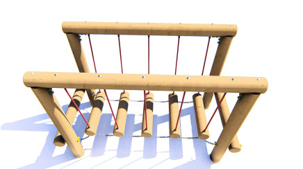 Suspension bridge "Eco"