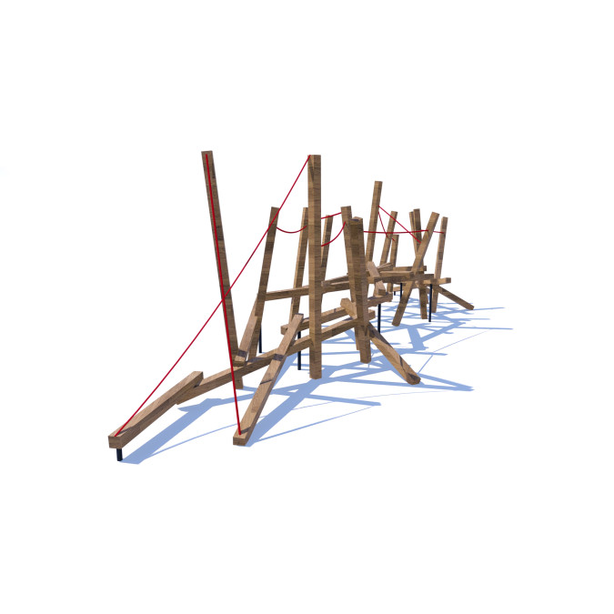 Children's play structure  "Eco" KR-19