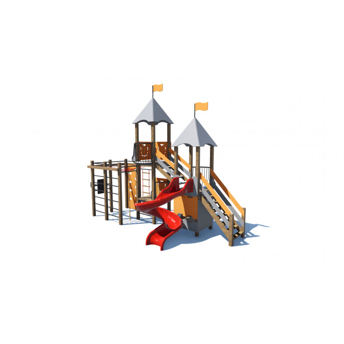 Children's playground complex "PLAST-5" IK-6.75