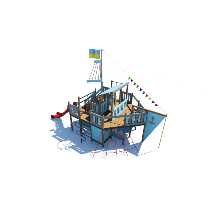 Children's play complex «PLAST-8» IK-6.80