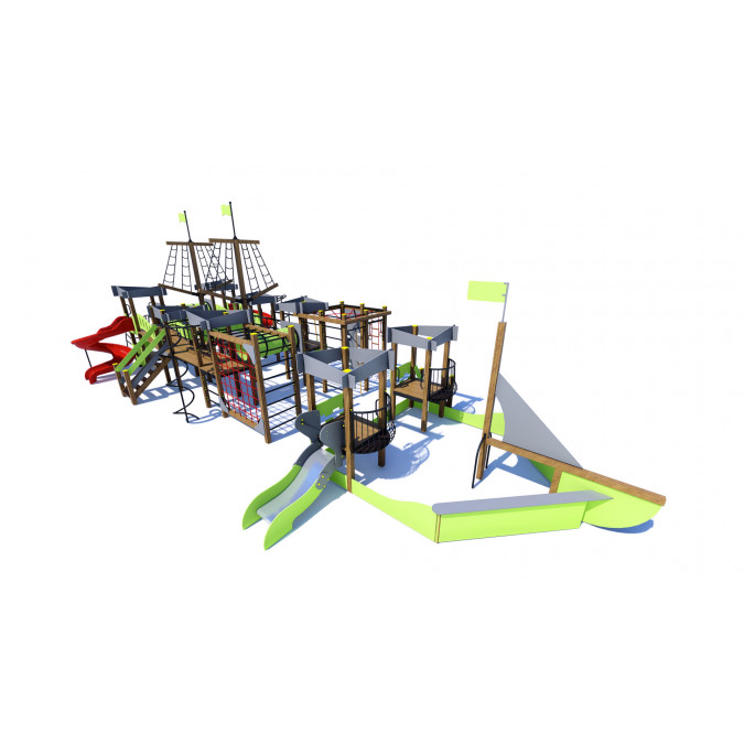Children's play structure "MEGA" "Corsair" IK-7.08