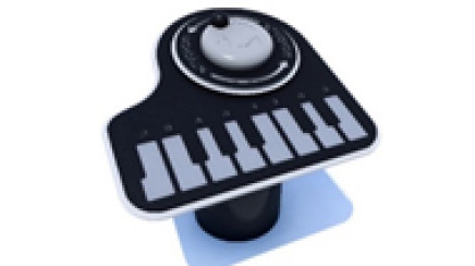 Rotogen musical panel «Piano» (made of HDPE)