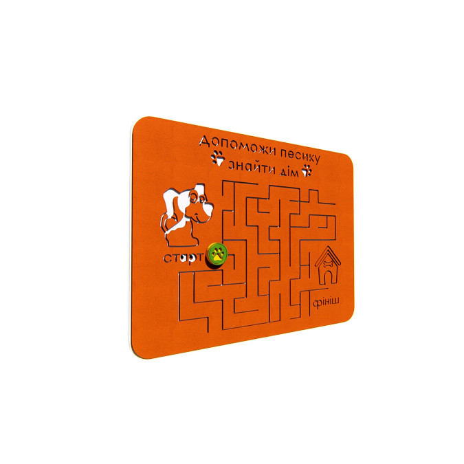 Play panel «Pass doggie» (made of HDPE) (without rack) PP-15.03