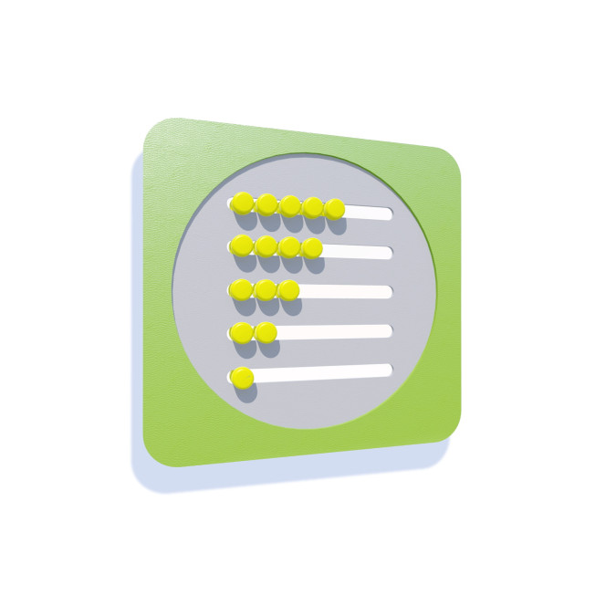 Play panel «Аccounts» (made of HDPE) (without rack) PP-15.08