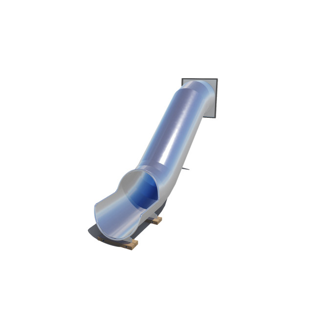 Stainless steel straight tube slide  SB-1.5