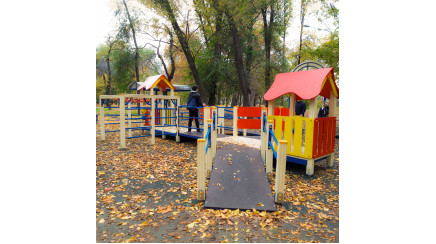 Game complex for children with specific needs