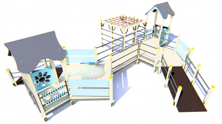 Game complex for children with specific needs