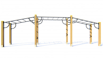 A monkey bar for people with special needs