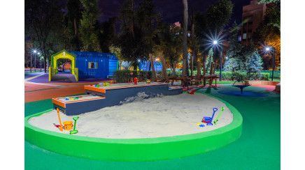 Sandbox for children with special needs