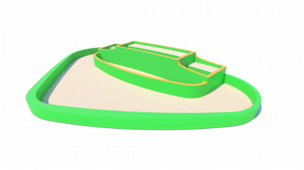 Sandbox for children with special needs