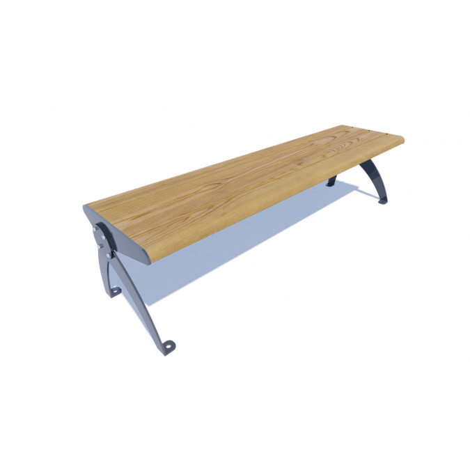 Bench on metal legs SM-2.41