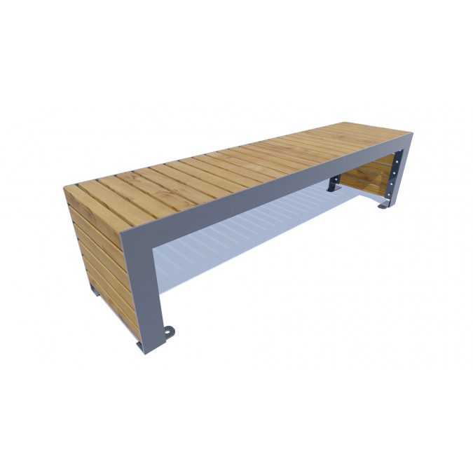 Bench on metal legs SM-2.46