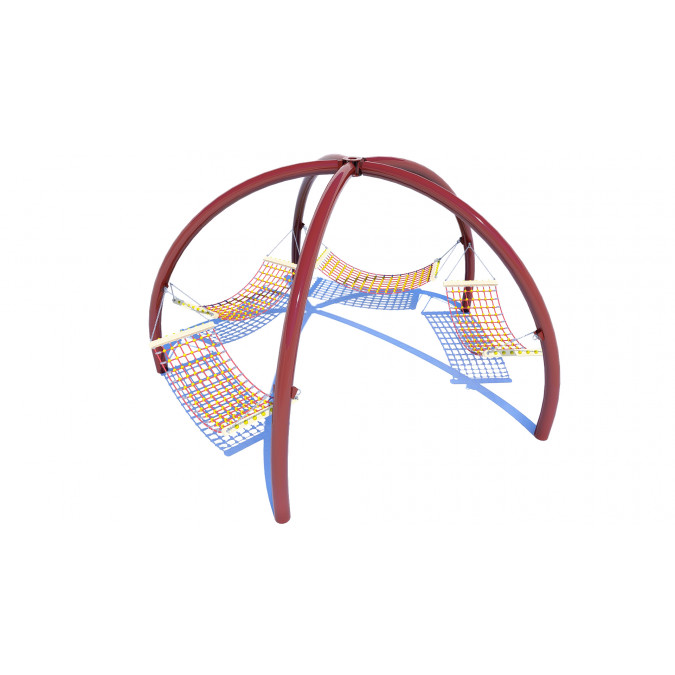 Open-air equipment for children's playgrounds "Spider" DO-12.01