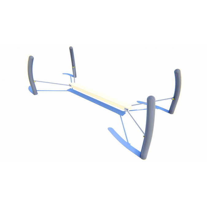 Children's playground rope complex KK-11.18