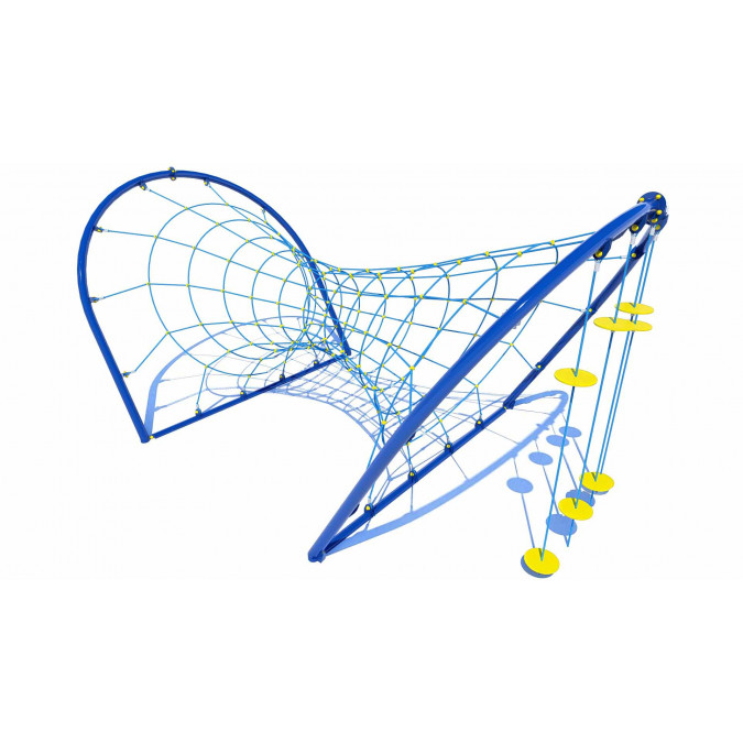 Children's playground rope complex KK-11.20