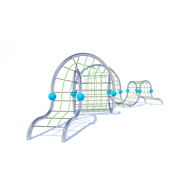 Children's playground rope complex KK-11-50