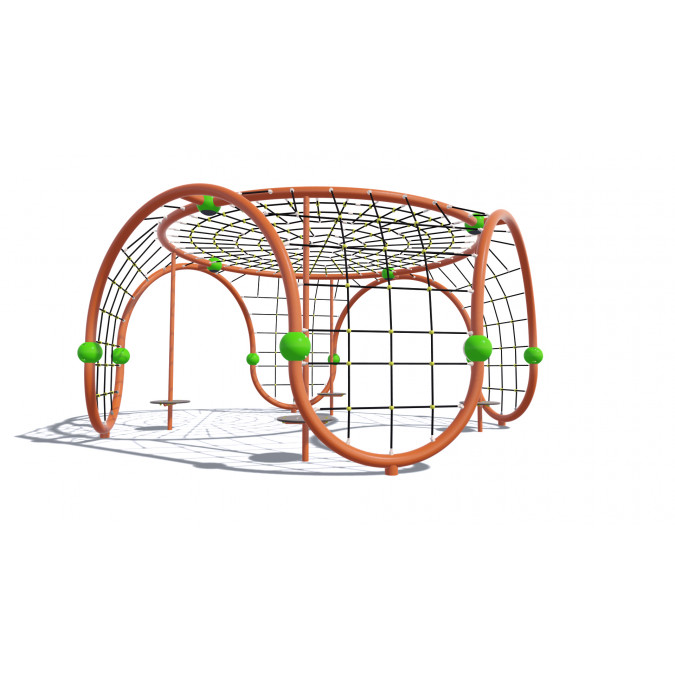 Children's playground rope complex KK-11.55