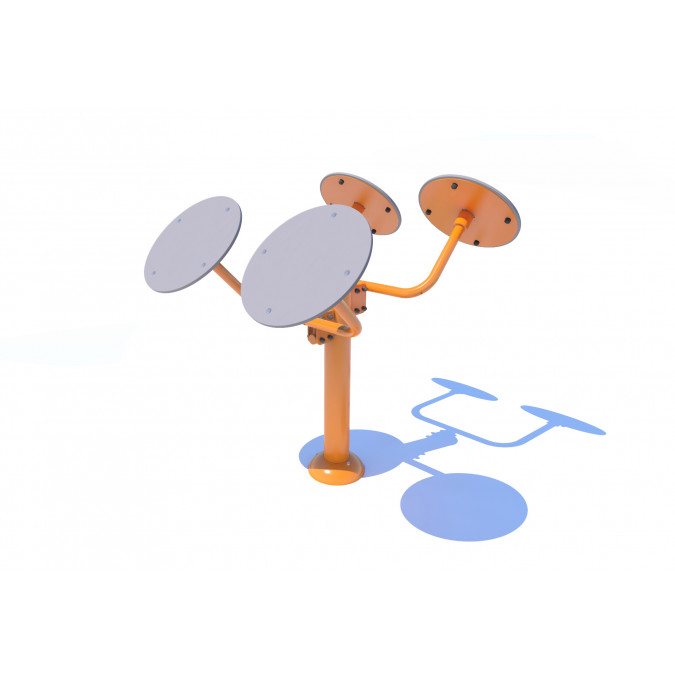 "Tilted Wheels" exerciser SО-10.35