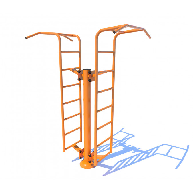 "Swedish wall with horizontal bar" SО-10.66