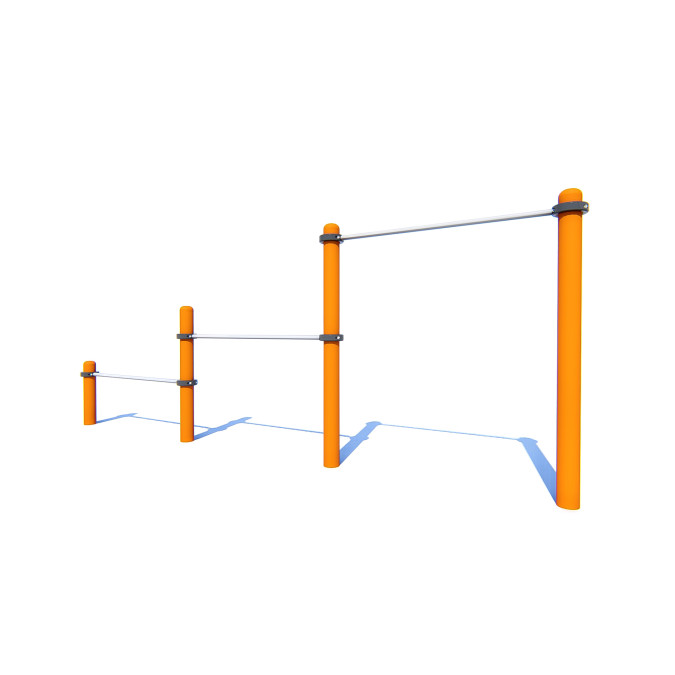 Triple cascade of horizontal bars SW-11.01.1