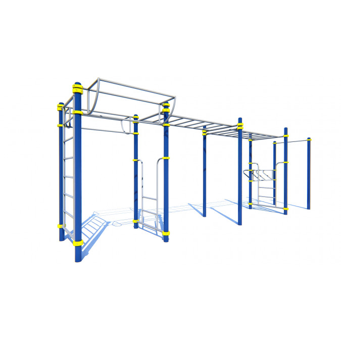Classic two-level monkey bar  SW-11.23