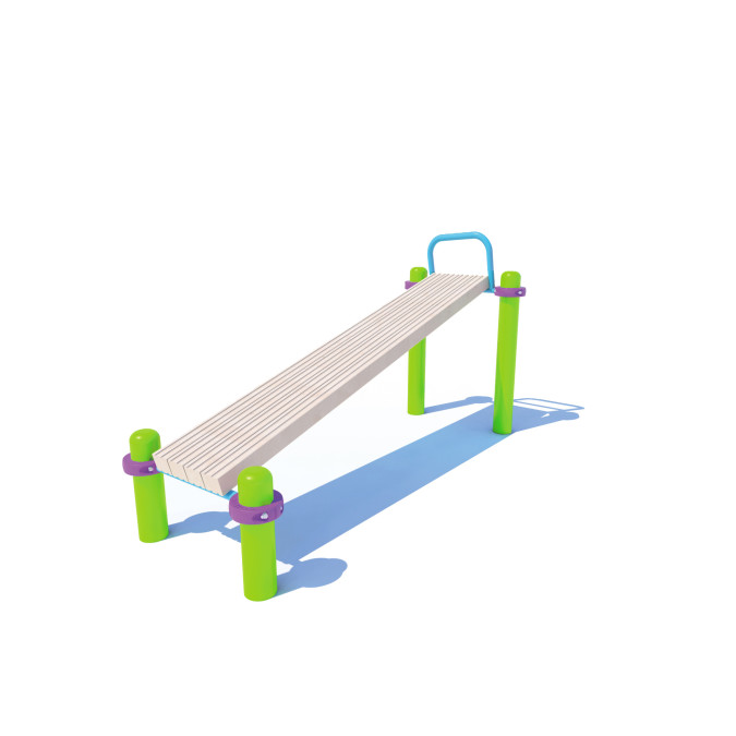 Bench with press rest (angle of inclination 15 degrees) SW-11.15.5