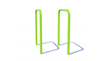 Stops for push-ups are 70 cm high